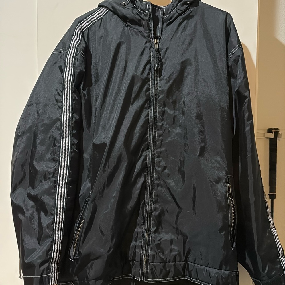 Anchor Blue rain jacket